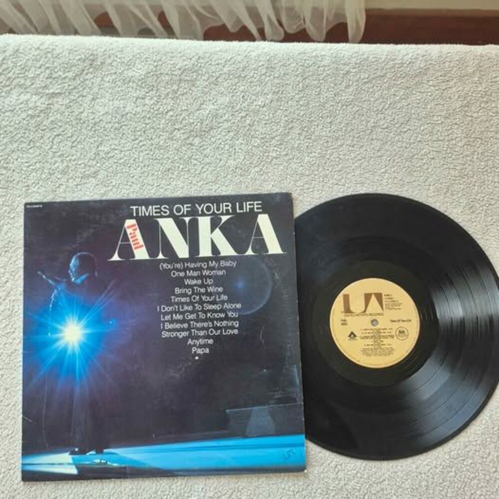 Paul Anka - Times Of Your Life Vinyl Record